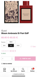 Gucci Bloom Ambrosia Di Fiori EdP 50ml (1 foto / 2)