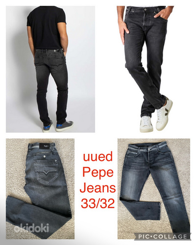Meeste uued hilfiger guess pepe jeans teksad (foto #3)