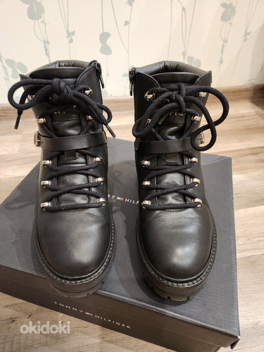 Кожаные ботинки Tommy Hilfiger (фото #3)