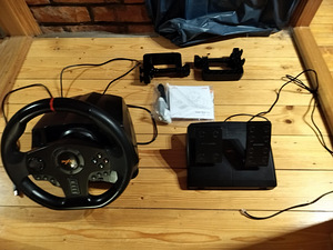 Gaming Racing Wheel set kogu komplekt (1 foto / 7)