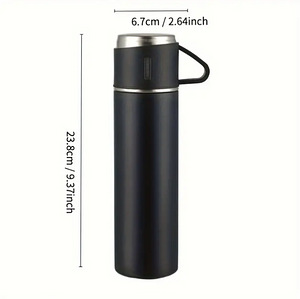 Komplekt: 500ml vaakumtermose + 2 kruusi (4 foto / 5)
