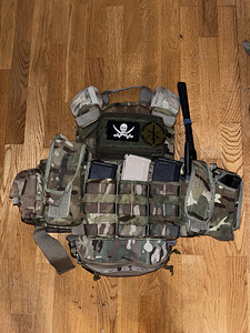 Military vest,platikandja militaar, multicam, airsoft (1 foto / 8)