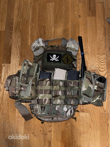 Military vest,platikandja militaar, multicam, airsoft