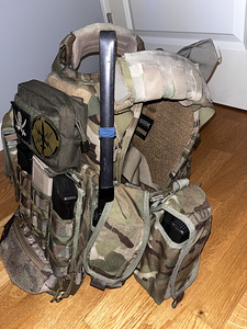 Military vest,platikandja militaar, multicam, airsoft (5 foto / 8)