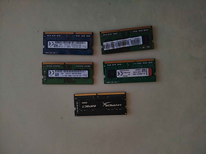 Müüa RAM-mälu moodulite komplekt (3 foto / 3)