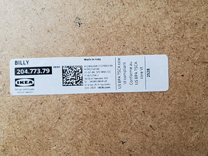 IKEA BILLY kapp, tamm/pruun, 3 riiulit. (3 foto / 7)