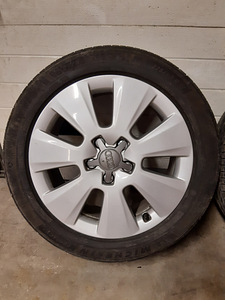 Audi диски5 × 112R 17 + ШИНЫ MICHELIN (4 фото из 10)