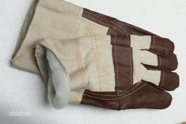 7 пар зимних рабочих перчаток размера 10,5. (фото #4)