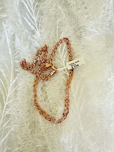 UUS hõbekett ülekullatud (rose gold) (3 foto / 3)