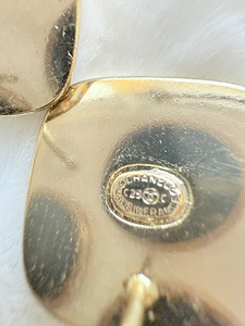 Chanel black square CC earrings (4 foto / 5)