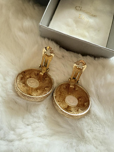 Винтажные серьги Dior (3 фото из 5)