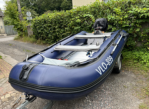 Paadi rent Marine 380 + Honda 15 mootor (1 foto / 6)