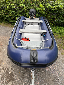 Paadi rent Marine 380 + Honda 15 mootor (2 foto / 6)