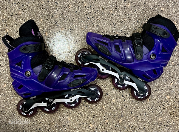 FR Skates AXS Purple, reguleeritav suurus 37–40, trikiratast