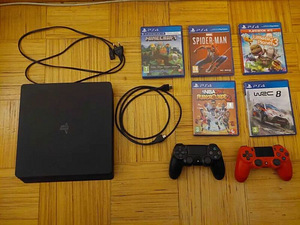 Playstation 4 Slim konsool 22 Mängu (1 foto / 3)