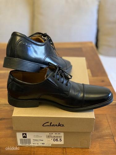 Обувь для мальчиков Clarks, кожаная, s 40. (фото #1)