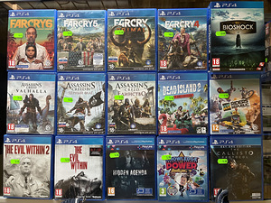 PS4 mängud (2 foto / 2)