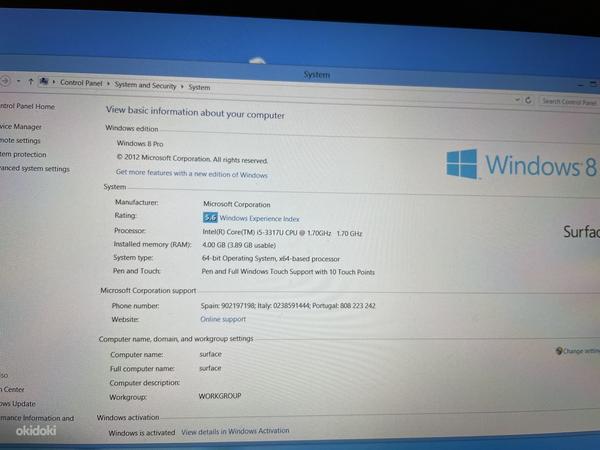 Windows Surface 128gb A1514 (фото #4)