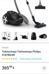 Philips tolmuimeja FC8785/09