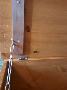 Täispuit (mänd) riidekirst/ mänguasjakast /panipaik (5 foto / 5)