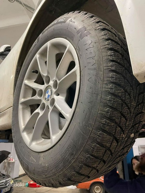 BMW 16" talverataste komplekt (veljed lamellrehvidega) (foto #4)
