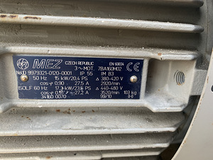 Mooror 15KW ja sagedusmuundur (5 foto / 5)