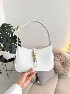 Yves Saint Laurent Hobo Le 5 À 7 valge/kuldne koopia kott (7 foto / 10)