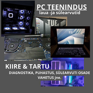 Laua- ja sülearvutite teenindus (1 foto / 1)