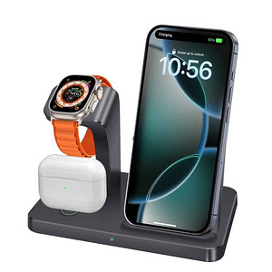 3in1 Fast Wireless Charger Station Dock For Samsung,Apple (5 foto / 10)