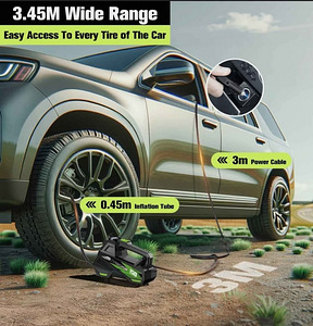 CaRSun kaasaskantav digitaalne autokompressor 150 PSI (9 foto / 9)