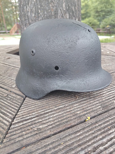 Originaalne Saksa Kiiver M42 (teraskiiver) (6 foto / 10)