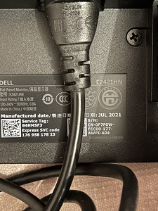 DELL E2421HN monitor (2 foto / 2)