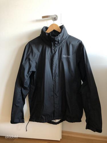Marmot Precip куртка дождевик, M, черная (фото #1)