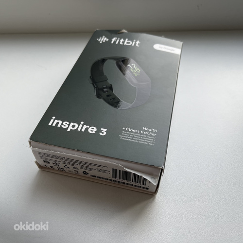 Fitbit Inspire 3 nutikell, must (uus) (foto #1)
