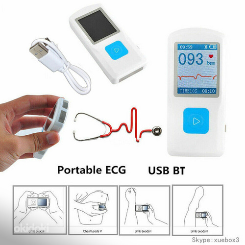 Bluetooth elektrokardiograaf/EKG.UUS! (foto #4)