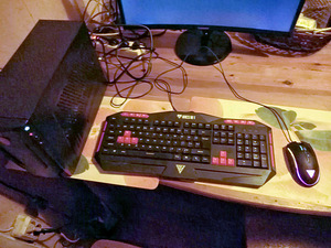 Mänguri arvutikomplekt i7400 16GB GTX 1050 Ti 1TB (2 foto / 3)