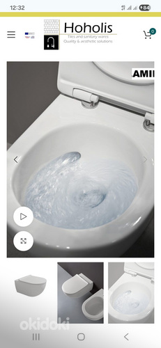 WC pott Flaminia Play PY118S GoSilent seinale kinnituv