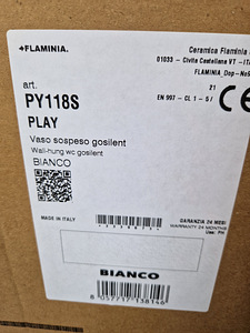Унитаз Flaminia Play PY118S GoSilent настенный (3 фото из 3)