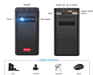 PROJEKTOR BYINTEK P20 Mini (5 foto / 7)