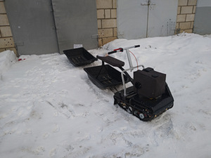 Мотобуксировщик (3 фото из 6)