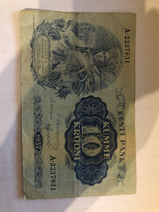 10 EESTI KROONI (1 foto / 2)