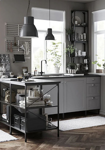 Кухня IKEA ENHET 200 см (1 фото из 4)