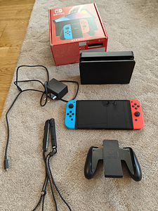 Nintendo switch oled 64gb sinine punane (1 foto / 5)