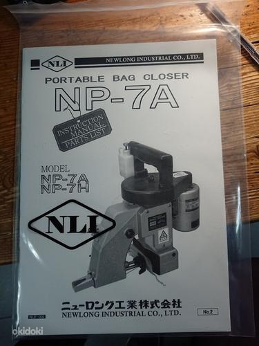 Jaapani käe õmblusmasin NLI NP-7A, Uus (foto #3)