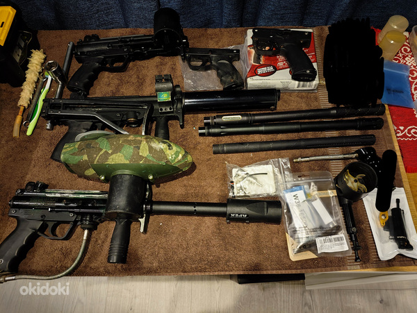 3 маркера Tippman A5 + доп.