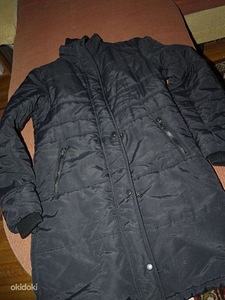 Черное пальто, размер M