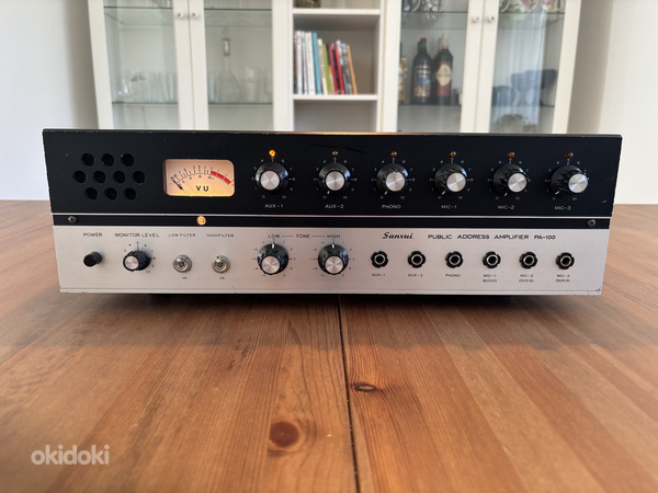 Sansui PA-100 vintage mono mikser-võimendi