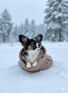 Щенок папильон (2 фото из 3)