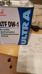 Масло для автоматической кпп ATF DW-1 õli 4 L на Honda (3 фото из 3)