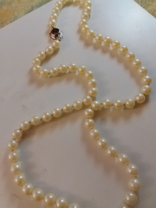 Valkoiset vintage helmet hopean värinen solki (4 valokuva sivusta 5)